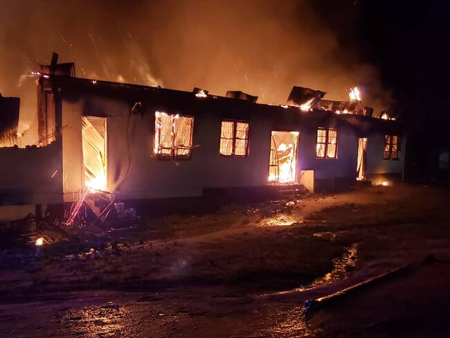 Incendio en Guyana | Foto: News Source Guyana