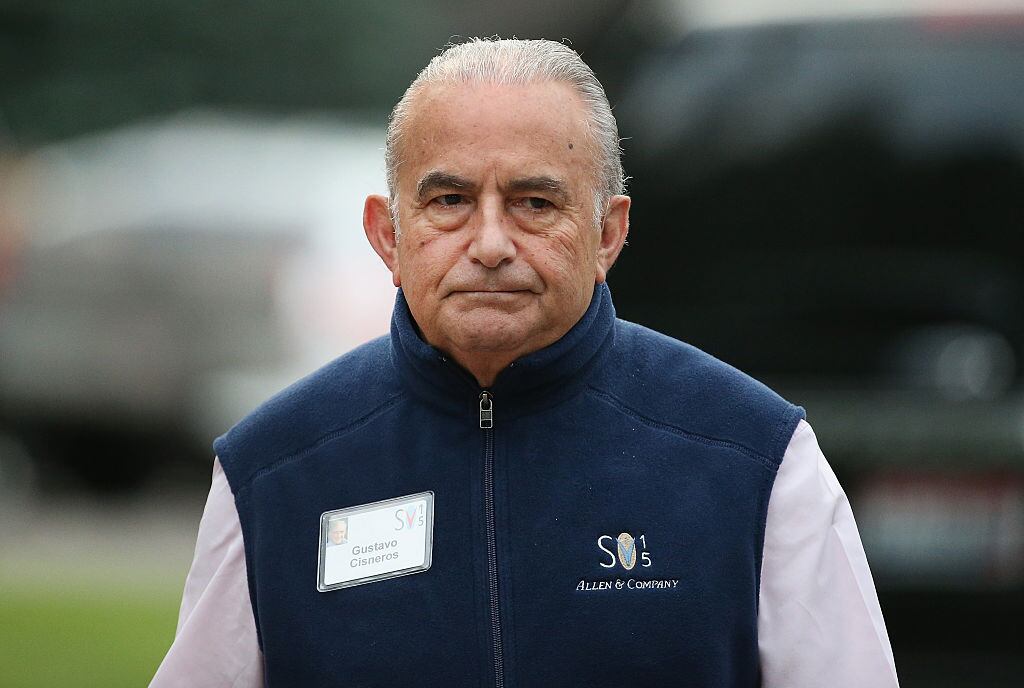 Gustavo Cisneros, dueño de Venevisión. Foto: Getty Images.
