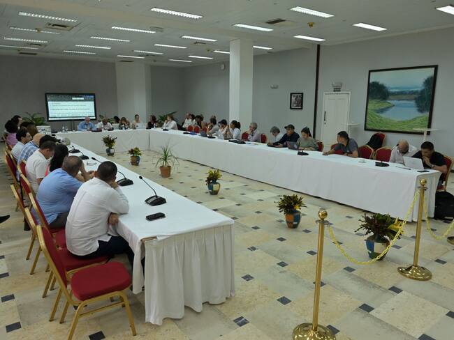 Delegaciones del gobierno y el ELN. Cortesía