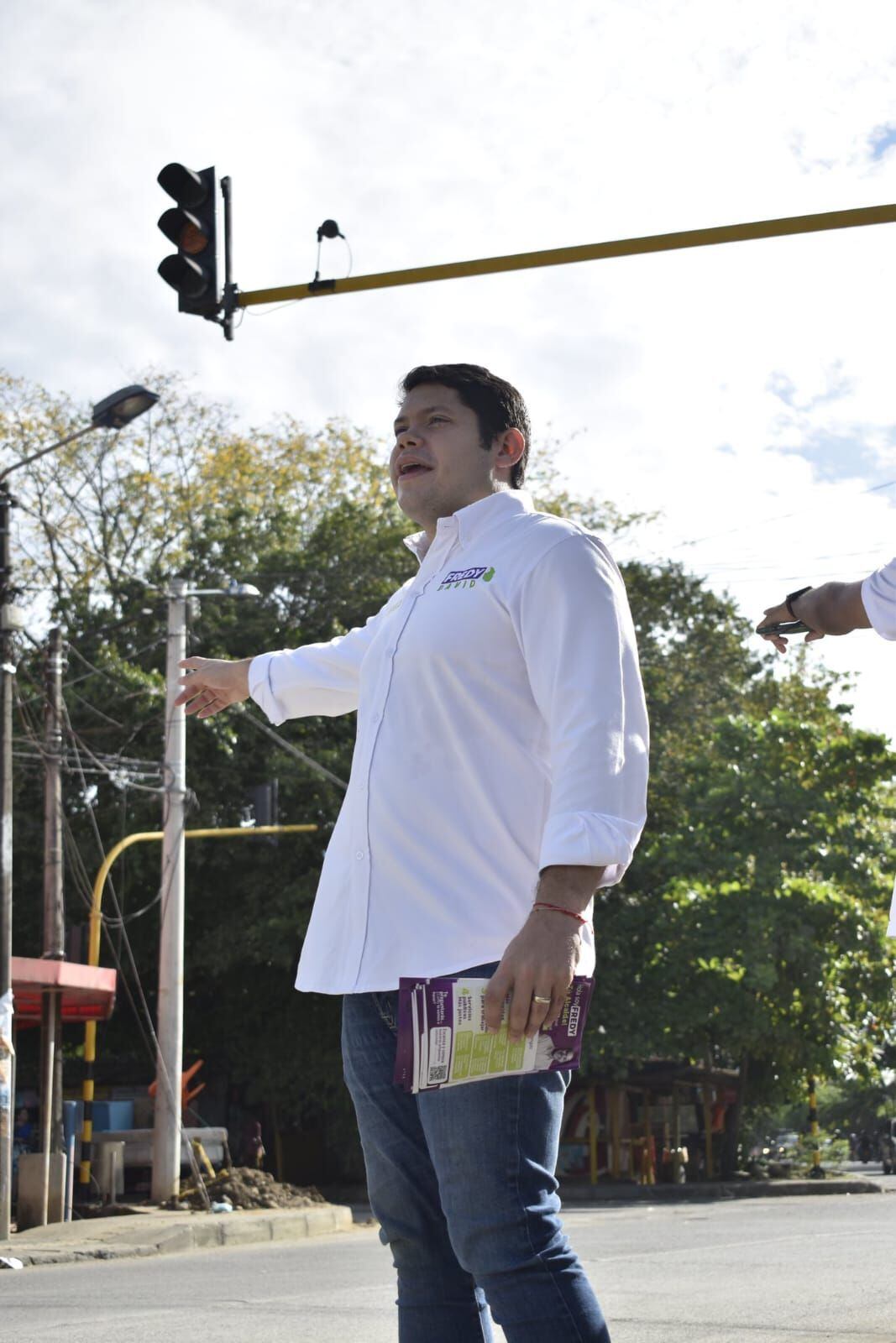 Fredy Sánchez, otro candidato que sale de la contienda electoral en Montería. Foto: @fredysanchezk
