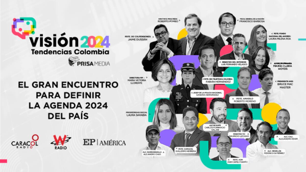 EN VIVO Visión 2024: Tendencias Colombia, esta será la agenda del país para el próximo año