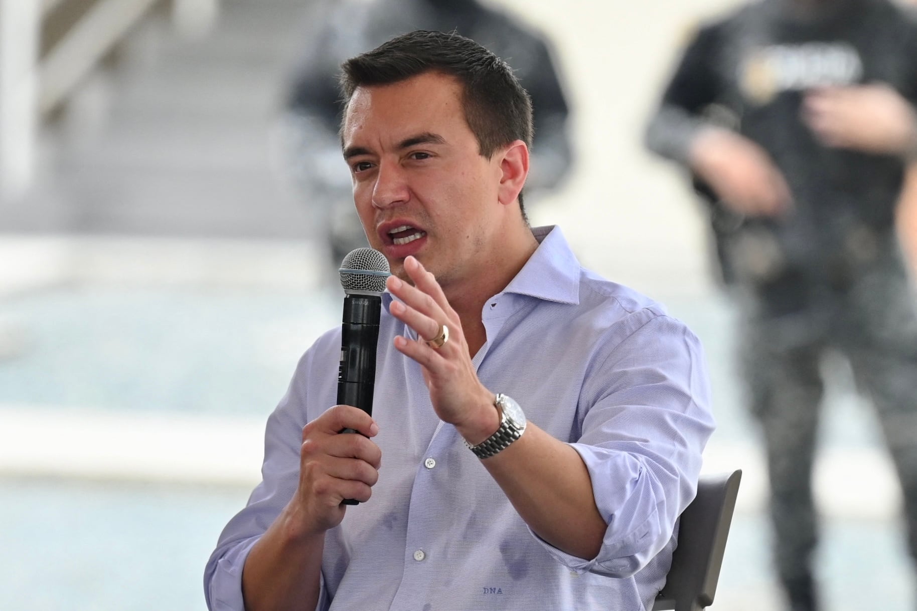 Daniel Noboa. (Foto vía Getty Images)