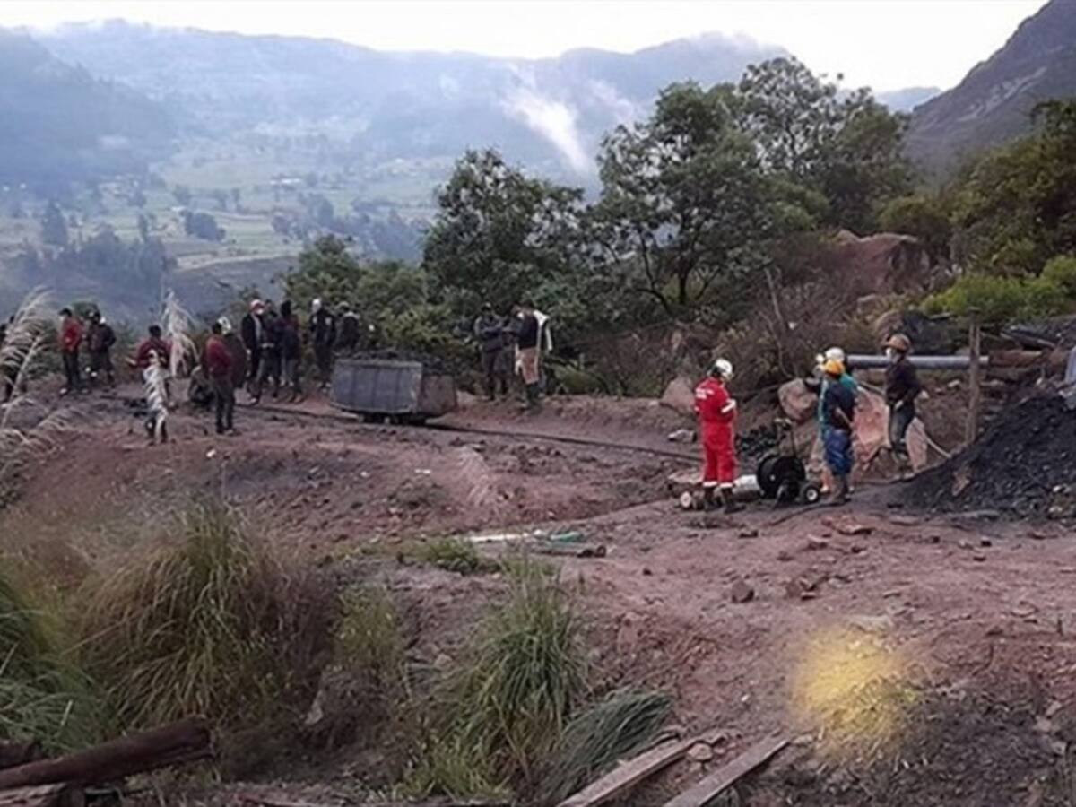 Sin vida fueron hallados dos trabajadores dentro de una mina en Tasco, Boyacá