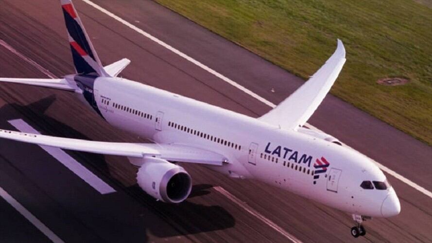 Aerolínea Latam. Foto: Facebook: Latam