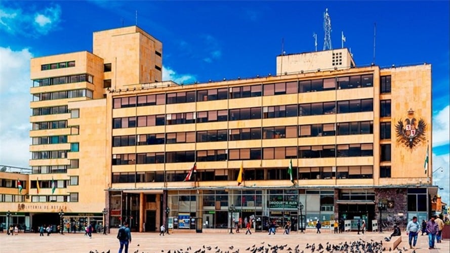 Los 14 funcionarios se encuentra en aislamiento.. Foto: La Alcaldía de Tunja