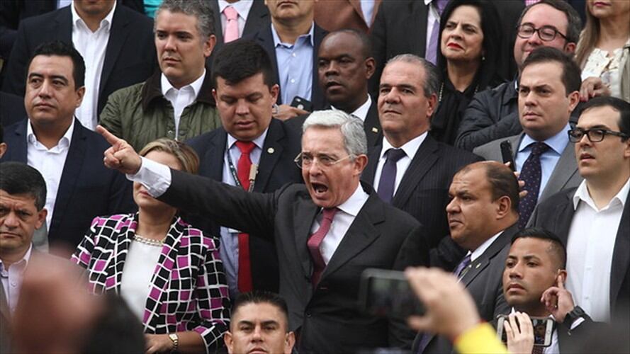 Expresidente Álvaro Uribe. Foto: Colprensa