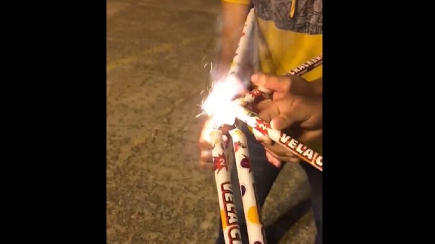 Felipe Simijaca. Foto: Tomada del video.