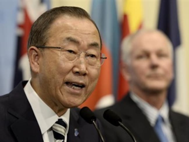El secretario general de la ONU, Ban Ki-moon. Foto: Efe.