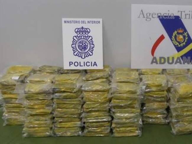 Con este resultado se evita que más de 470'000.000 de euros, valor del alcaloide en el mercado ilegal europeo, ingresen a las arcas de este grupo ilegal. Foto: Armada Nacional