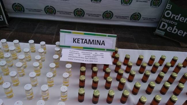 Cayó banda que traficaba con drogas sintéticas en Cali. Foto: Cortesía Policía Nacional