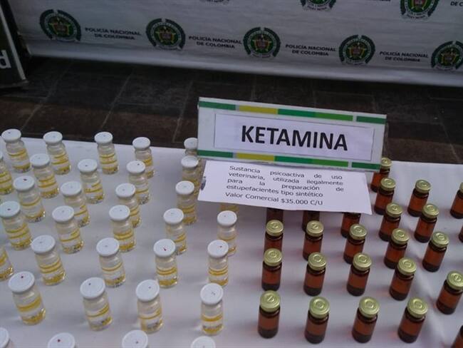 Cayó banda que traficaba con drogas sintéticas en Cali. Foto: Cortesía Policía Nacional