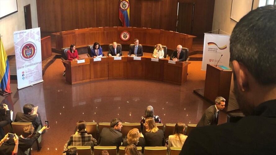 El Memorando de Entendimiento que se firmó  hoy es resultado del acuerdo entre los Gobiernos de Colombia y Alemania. Foto: Cortesía.