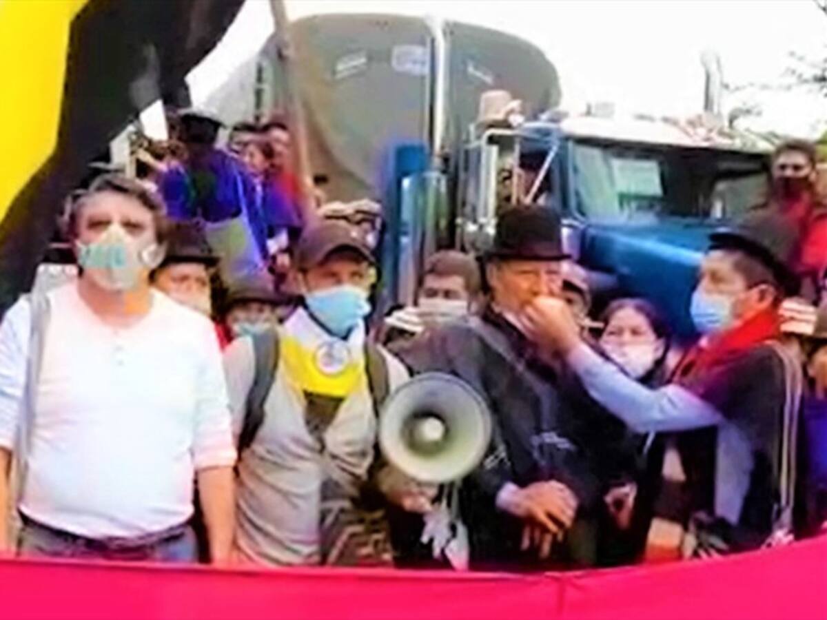 Indígenas Misak también se retiraron de la vía Panamericana en Cauca