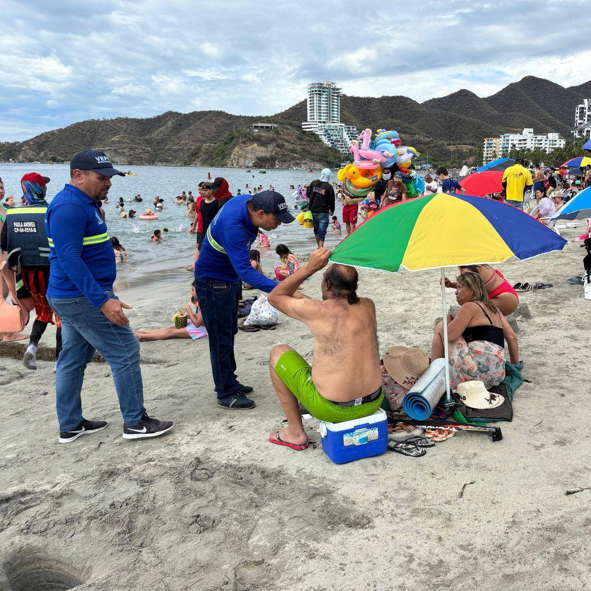 Santa Marta extiende el horario de uso de sus playas hasta las diez de la noche