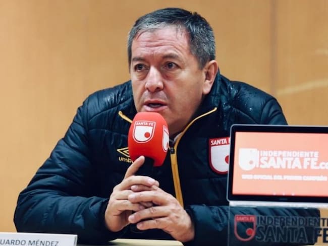 Eduardo Méndez, presidente de Santa Fe. Foto: Página web Santa Fe.