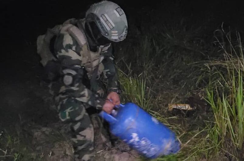 Explosivos en Apure, Venezuela. Foto: Twitter @@dhernandezlarez