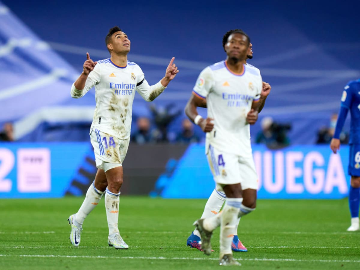 Real Madrid afianza su liderato con victoria 2-0 ante Getafe