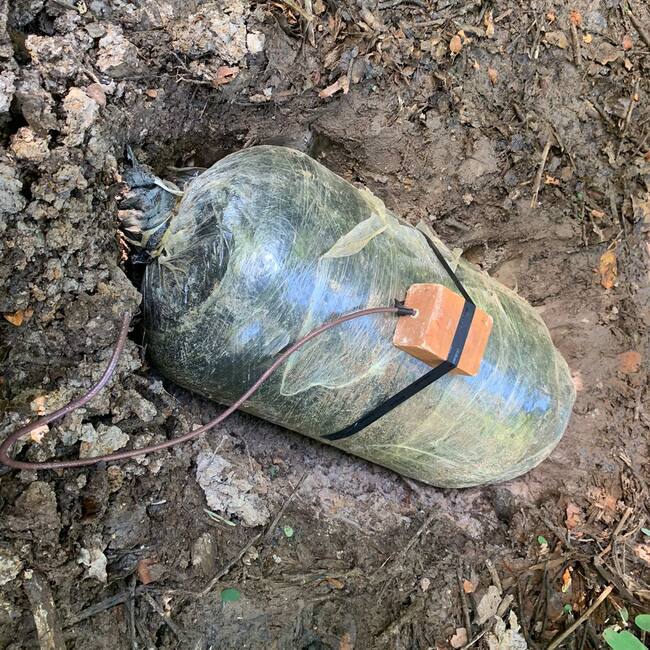 Ataque terrorista en el departamento de Arauca. Foto: Cortesía Ejército