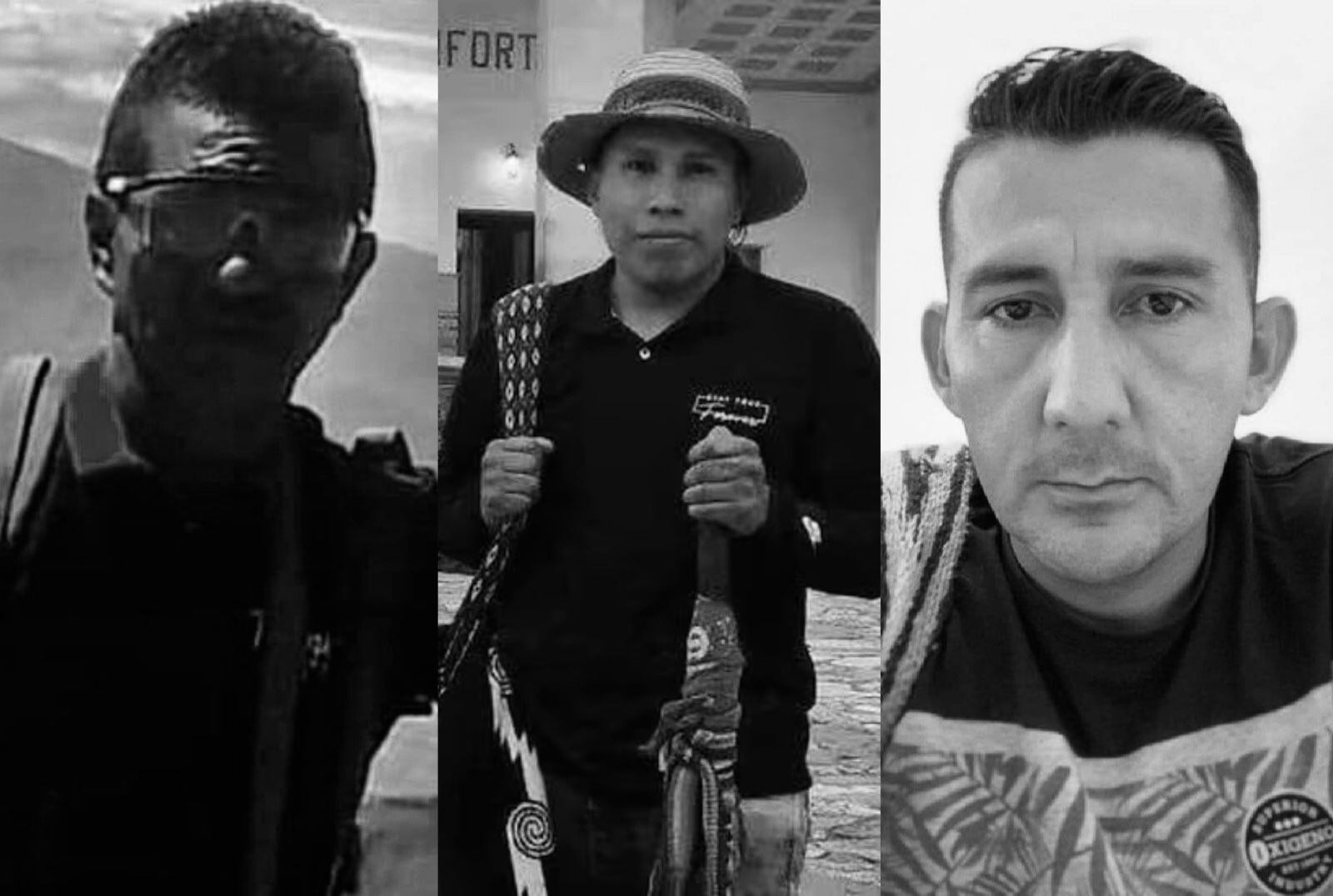 Líderes sociales asesinados | Fotos: Suministradas