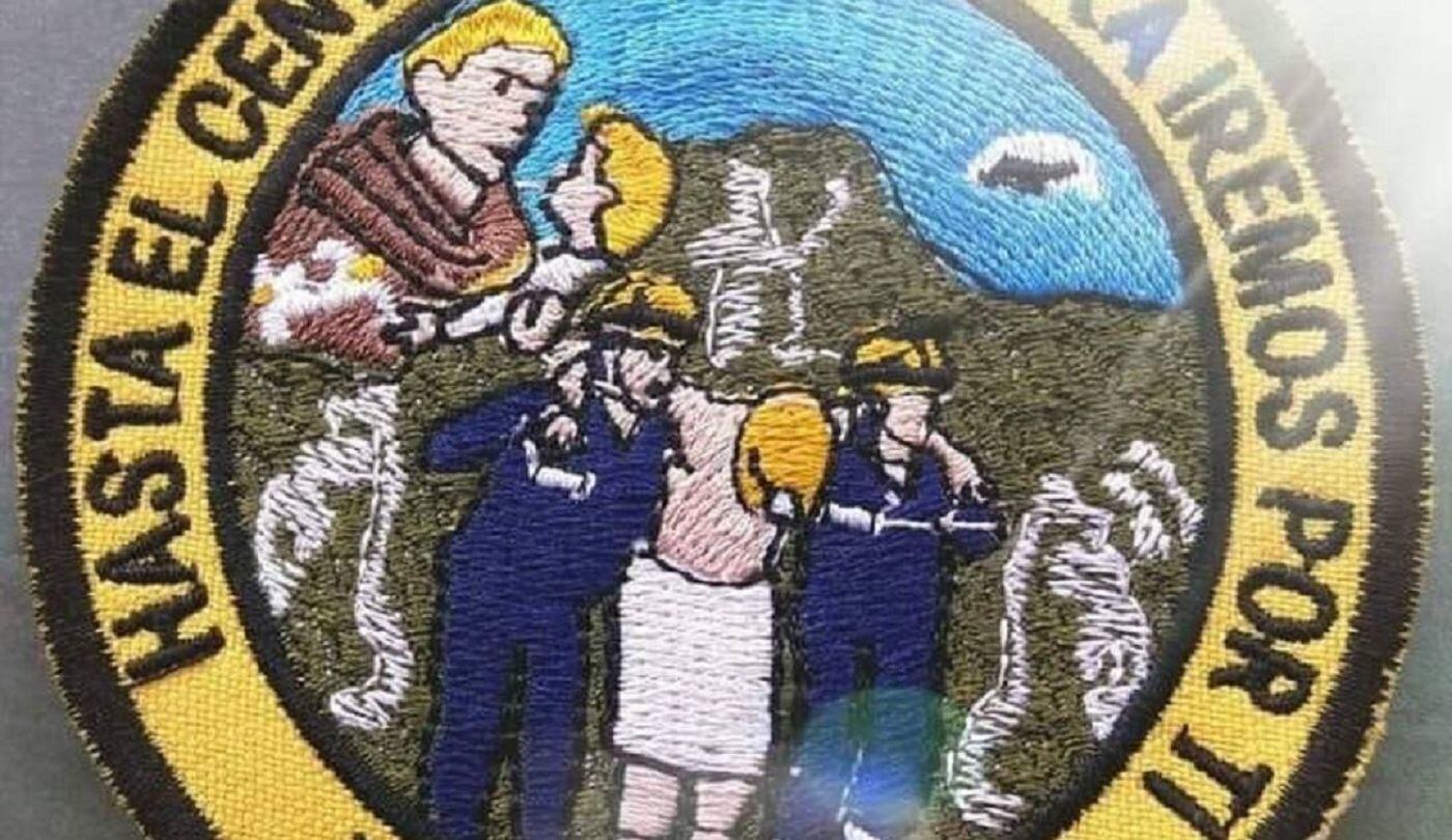 Se registró accidente en la Plaza de la localidad. Crédito: Bomberos Marmato, Caldas.