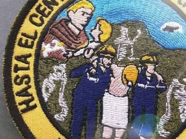 Se registró accidente en la Plaza de la localidad. Crédito: Bomberos Marmato, Caldas.