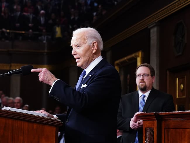 Joe Biden en discurso de estado de la Unión | Foto: EFE