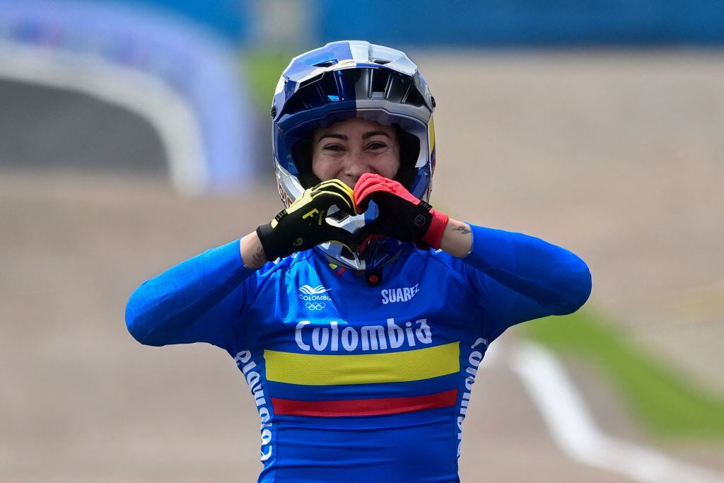 Mariana Pajón. Foto: PABLO VERA/AFP via Getty Images
