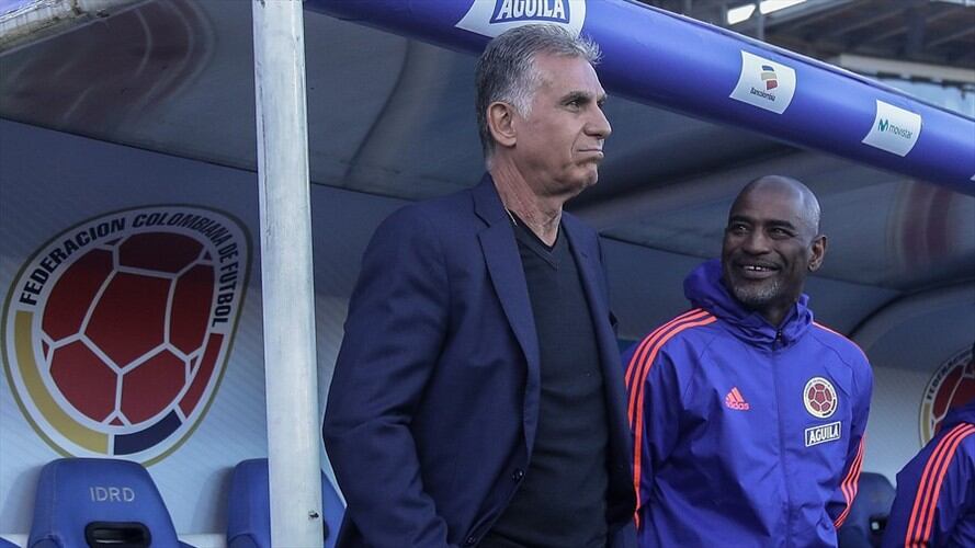 Carlos Queiroz, técnico de la Selección Colombia. Foto: Colprensa/  Diego Pineda.
