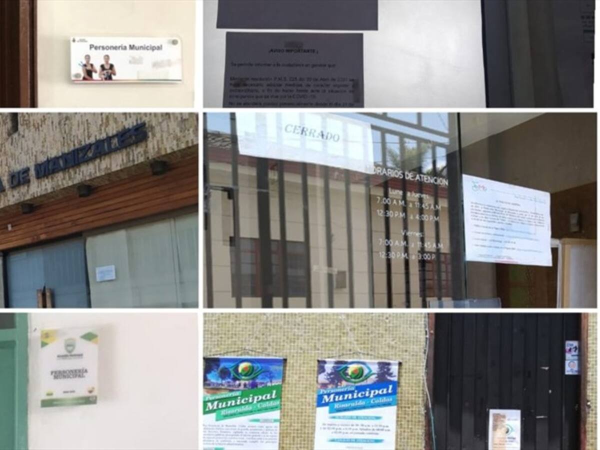 Personerías Municipales cerraron sus puertas por incumplimientos del estado