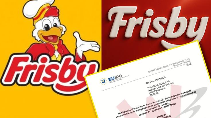 Frisby España debe suspender el uso de la marca hasta resolver litigio con Frisby Colombia