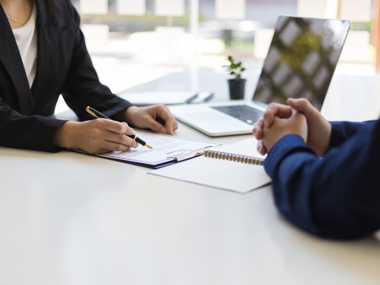Imagen de referencia de entrevista de trabajo // Getty Images