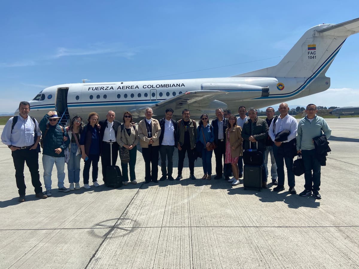 Delegación del Gobierno viajó a Caracas para próximo ciclo con el ELN