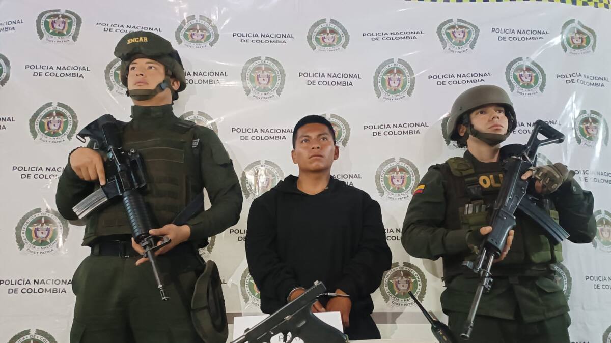 Capturado presunto responsable de ataque contra la Policía en Cauca