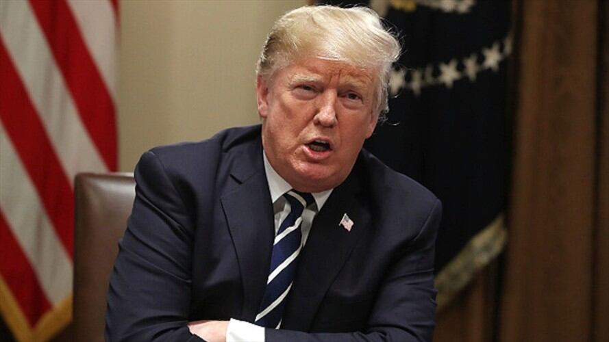 Donald Trump, presidente de Estados Unidos. Foto: Getty Images