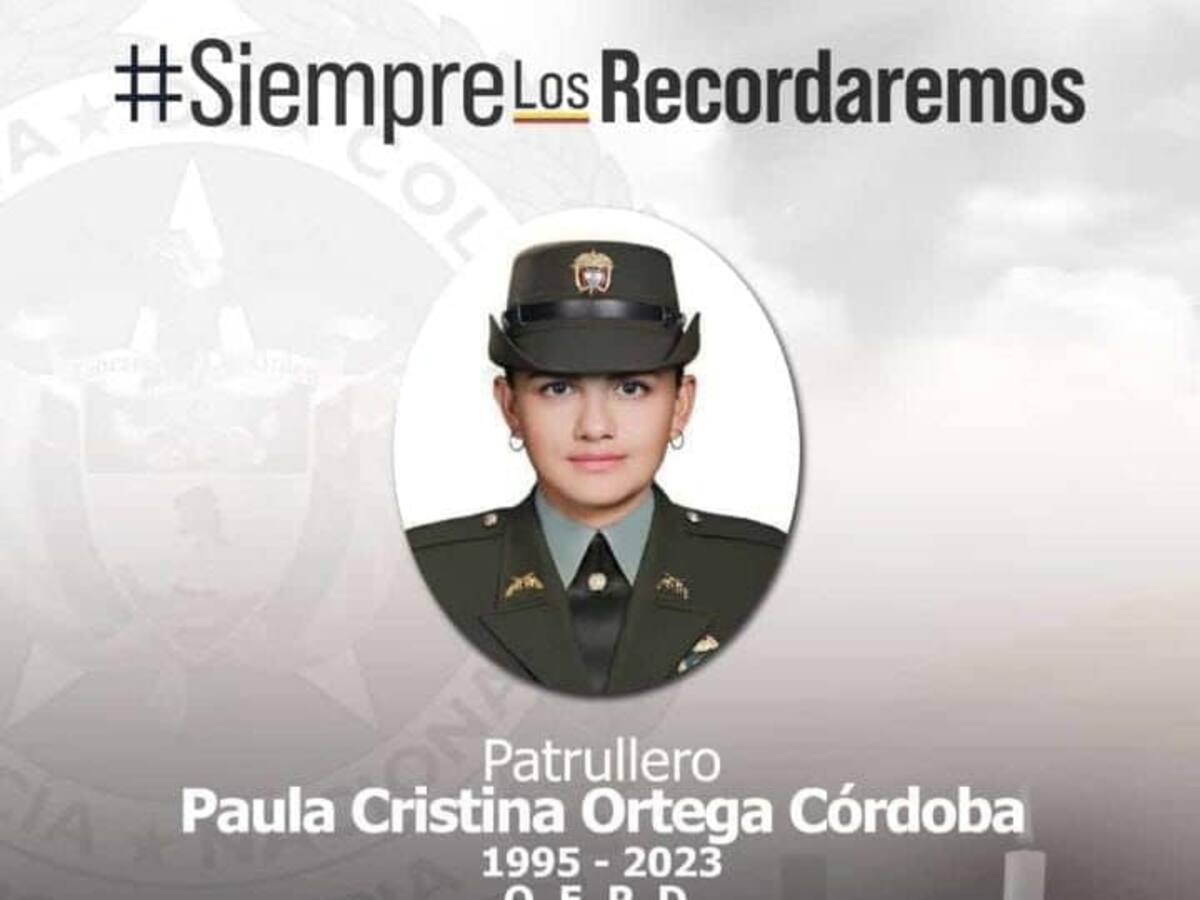 Capturaron presuntos responsables del asesinato de patrullera de la Policía en Neiva
