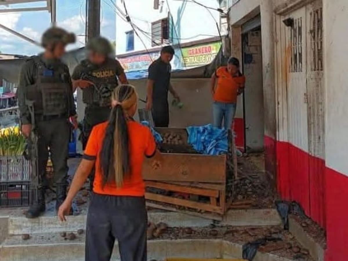 La Policía en Suárez, Cauca, fue objeto de ataque con drones