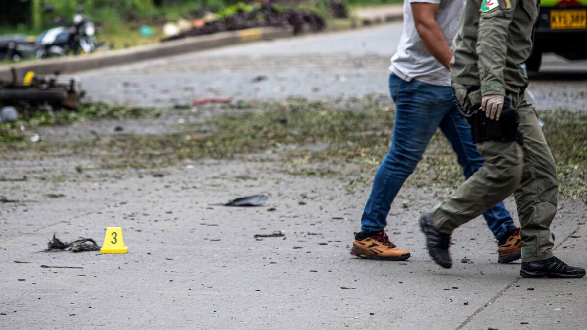 Un artefacto explosivo detonó cerca de la subestación de Policía de Potrerito, Jamundí