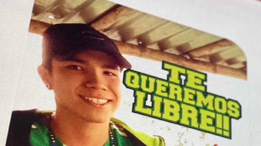 José David Valencia Ramírez, retenido por "Los Caparros". Foto: Suministrada por la familia.