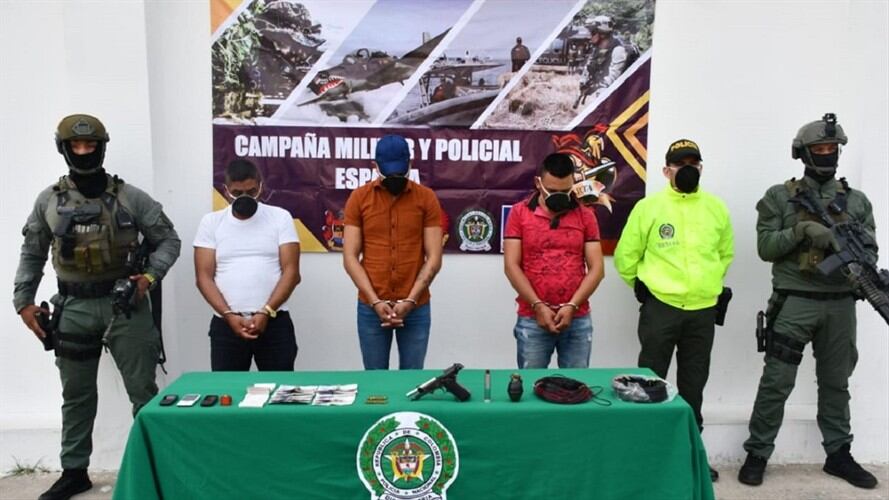 Capturan a integrante de Los Pelusos en Norte de Santander. Foto: Cortesía