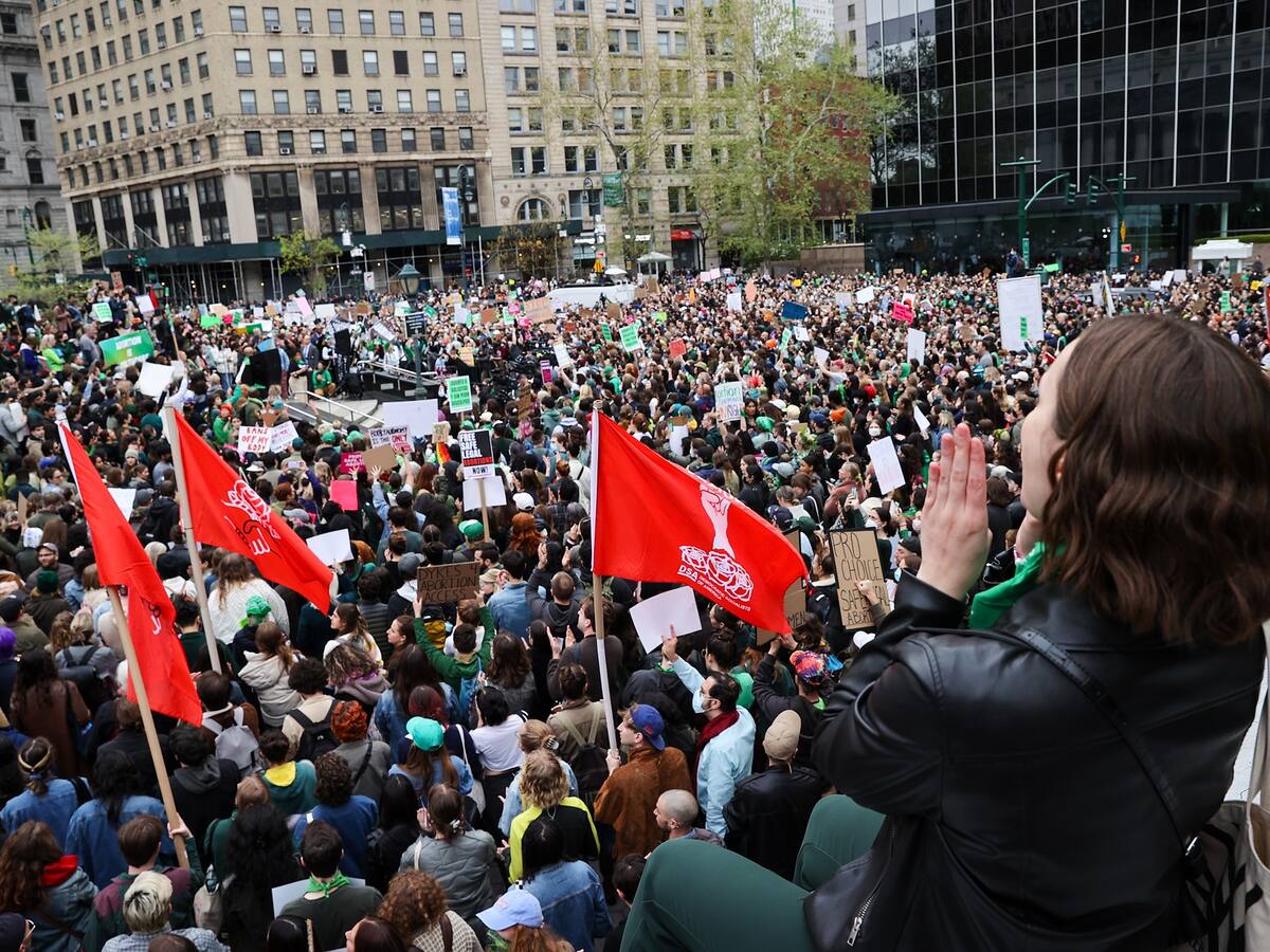 Protestas en Estados Unidos: más de un millón de personas marcharon en Nueva York a favor del aborto