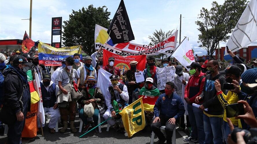 Marchas para manifestar el rechazo del asesinato a líderes sociales. Foto: