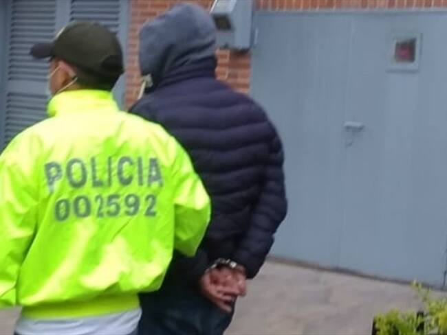 Capturado presunto homicida de hombre asesinado en SITP en Bogotá. Foto: Fiscalía General de la Nación