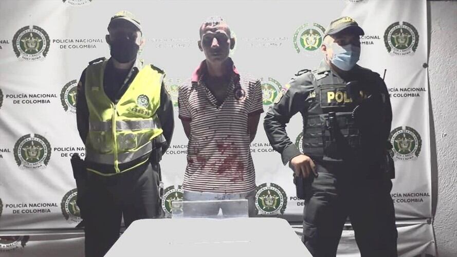 Cárcel para hombre que asesinó a su expareja en Santa Marta. Foto: Cortesía: Policía
