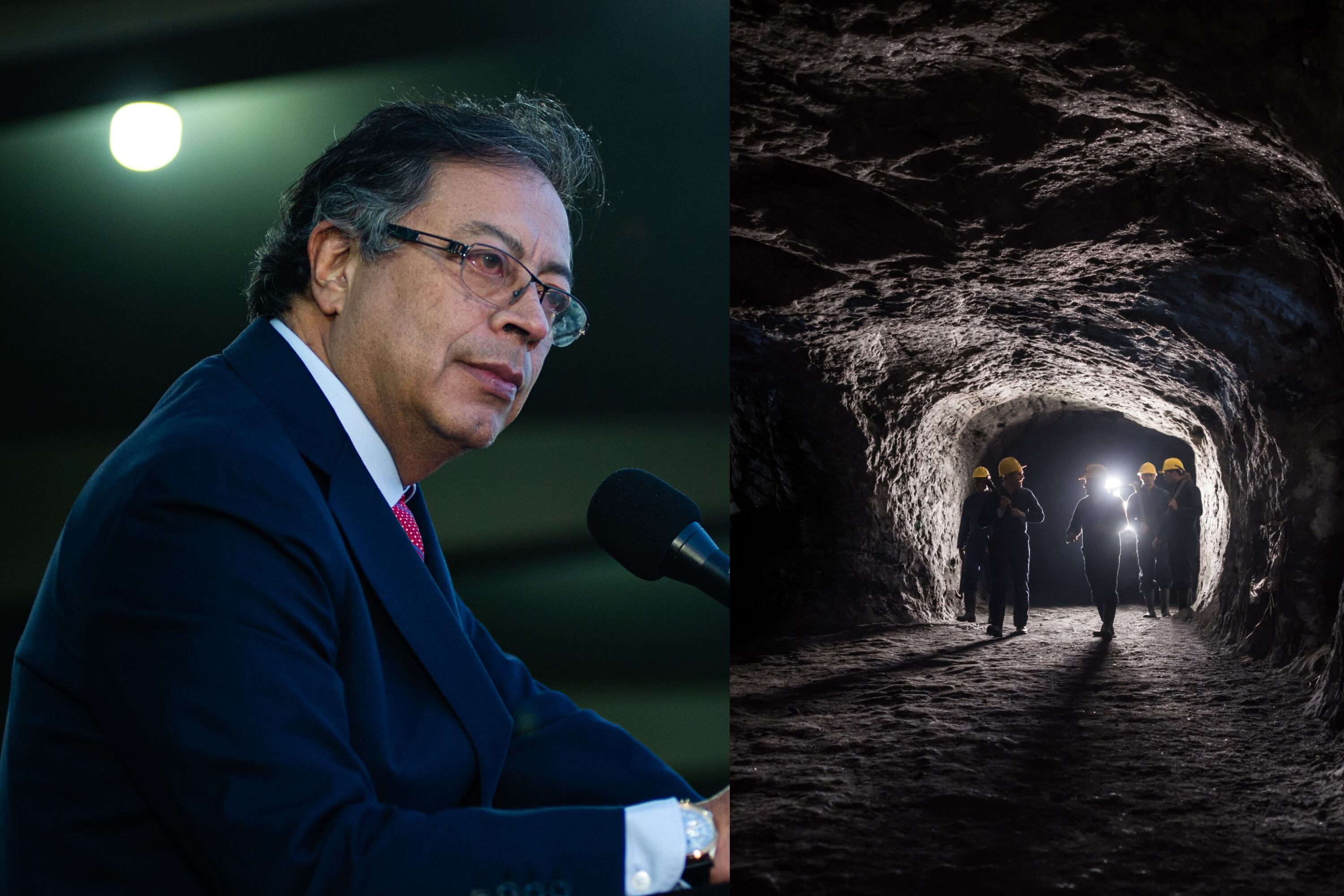 Gustavo Petro - Mina | Imágenes de referencia: GettyImages