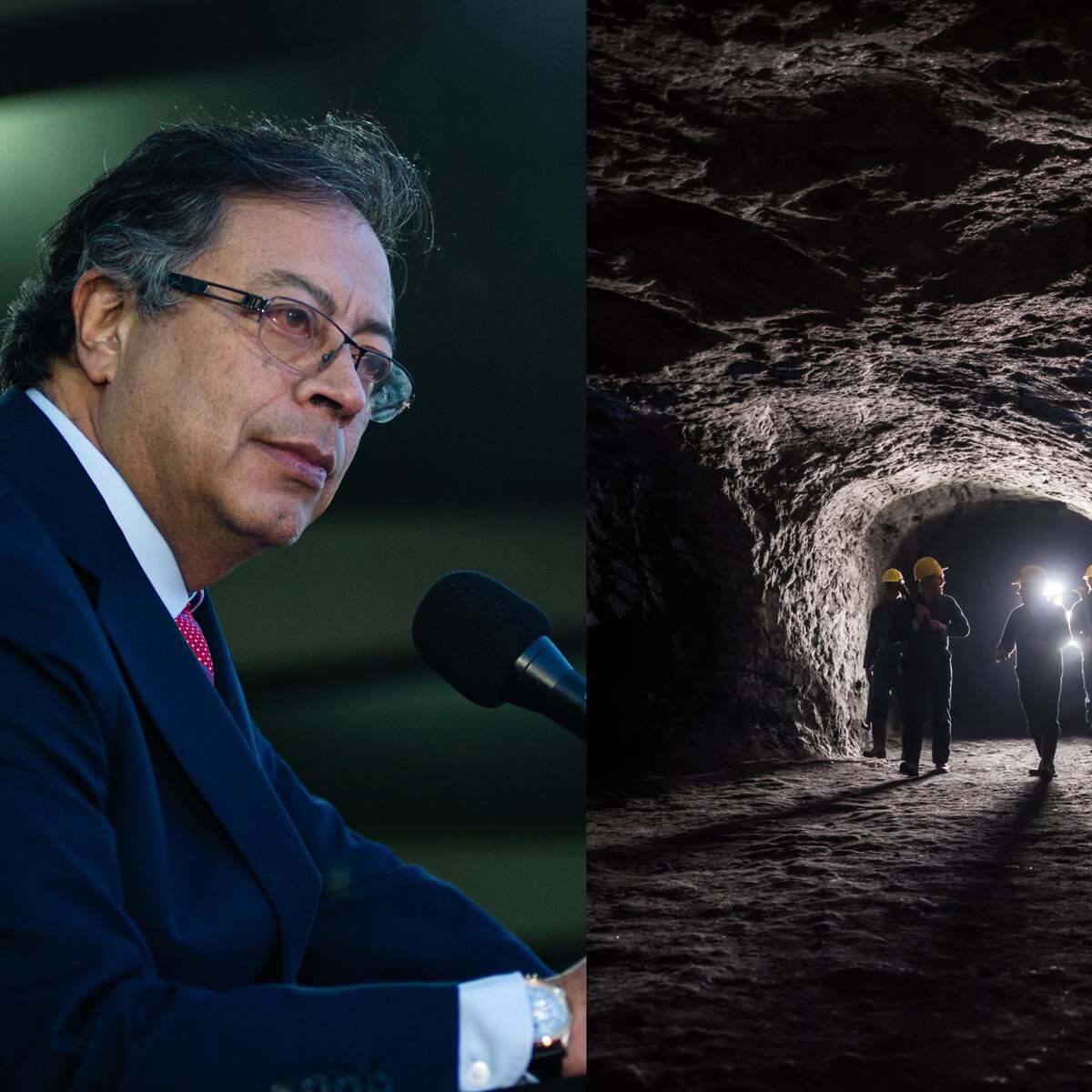 Buscamos rescatar a personas atrapadas: Petro por tragedia en minas de Sutatausa