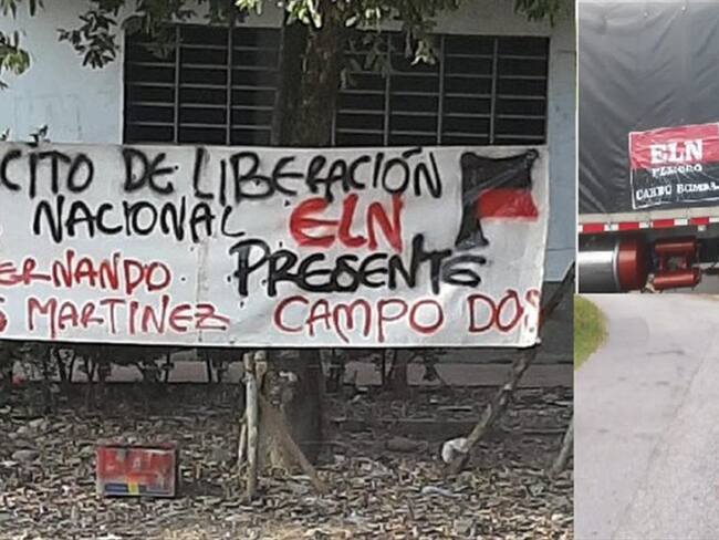 Continúa alteración del orden público por paro armado del Eln. Foto: Cortesía