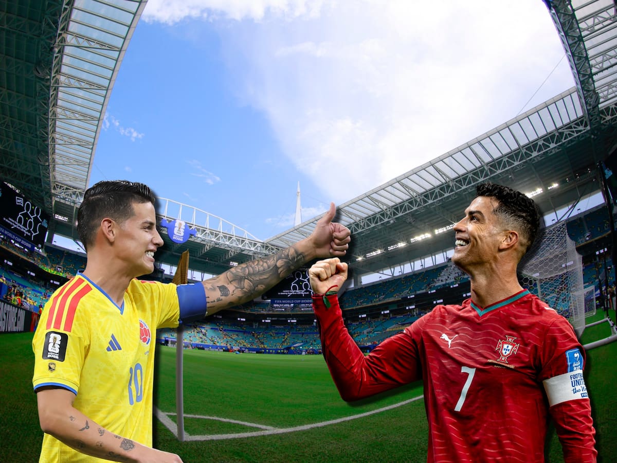Selección Colombia vs. Portugal en Mundial 2026: hora y cómo ver EN VIVO el duelo James - ‘CR7′