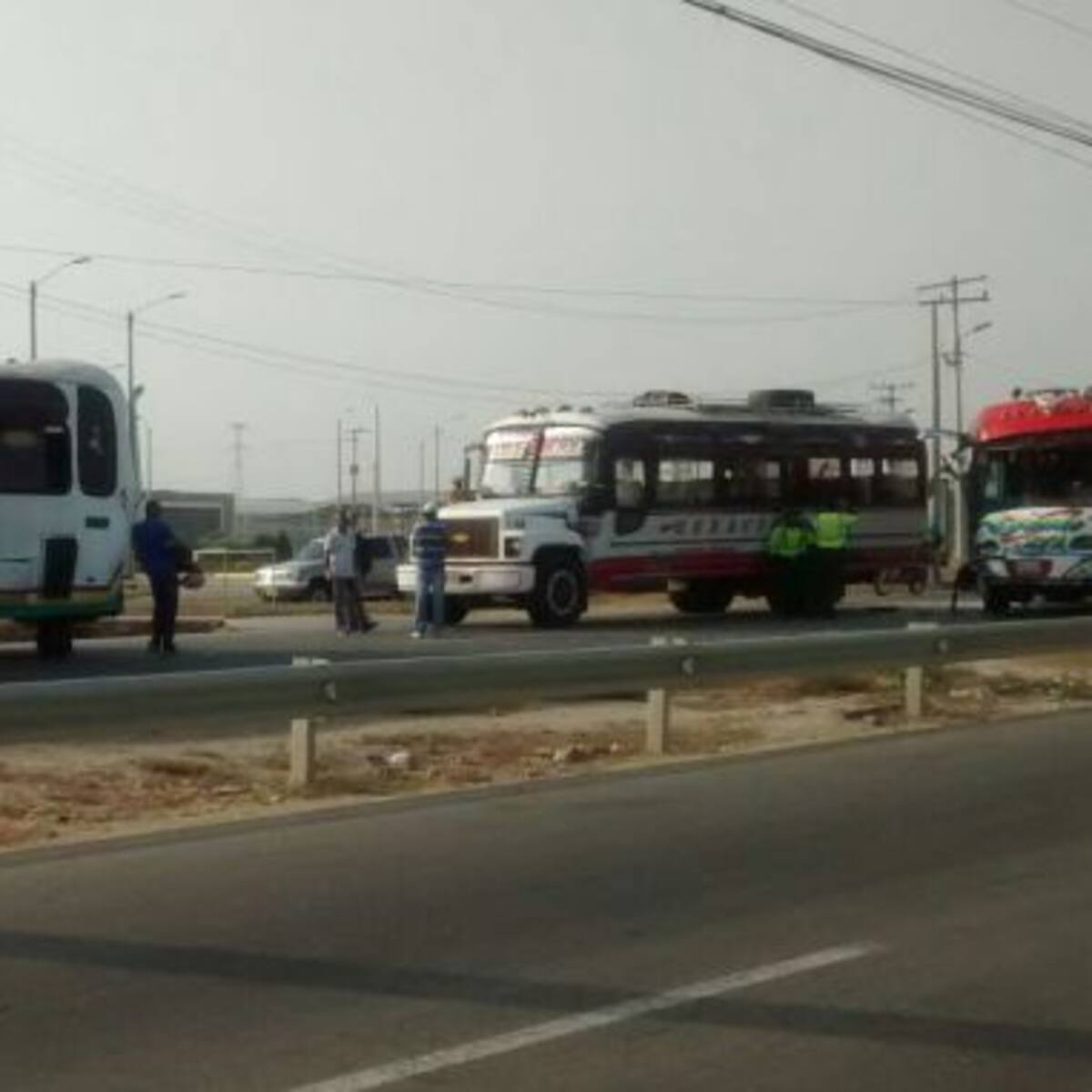 Protesta por asesinato de conductor generó la suspensión de Transmetro en Barranquilla