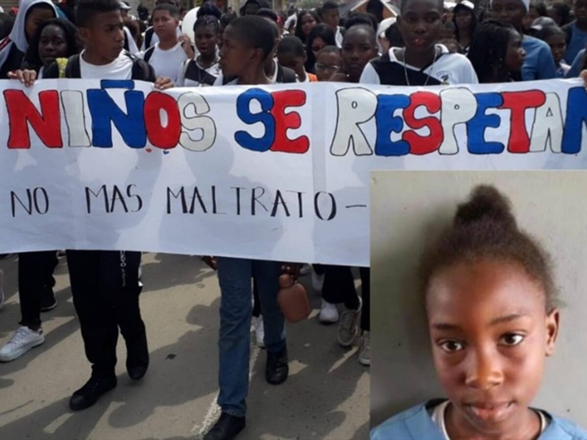 Caleños marcharon por el retorno de Michel Andrea Valarezo