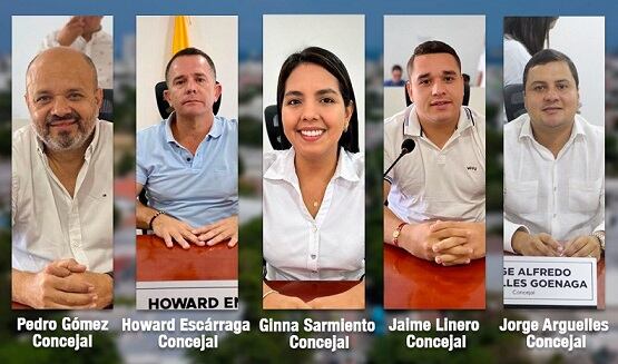 Cinco concejales serán los que acompañarán durante los recorridos.// Concejo de Santa Marta.